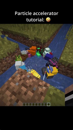 Particle accelerator tutorial: 🤣🥀 #shorts