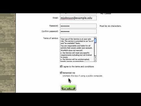 Signing up for XtraMath as a teacher