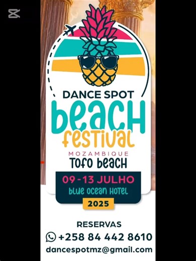 🌍🌍🌍 AFRICA 🌍🌍🌍POR PRIMERA VEZ en MOZAMBIQUE 🇲🇿 🔥 TROMBORANGA 🔥En Inhambane TOFO BEACH FESTIVAL 🏝️From July 9th to 13th (5 Days)🌟 DANCE SPOT BEACH FESTIVAL 2025 From July 9th to 13th (5 Days)Kizomba bachata and salsa !Full Pass: Workshops and Parties, 5 Days, Wed–SunParty Pass: Parties Only, 5 Days, Wed–SunWeekend Pass: Weekend Workshops and Parties, 3 Days, Fri–SunWeekend Party Pass: Weekend Parties Only, 3 Days, Fri–SunReservations at: 258 84 442 8610 dancespotmz@gmail.com...#Bailan