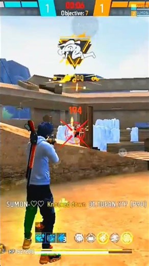 Only Red Numbers Magic! (Wait for the end) #freefire #sumonislive