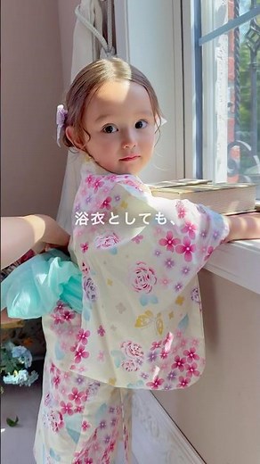 今年は浴衣デビューしてみる？🎐💓 #ベビー #キッズ #浴衣 WB007