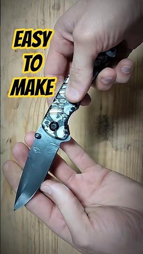 Liner Lock – How It Really Works #knifemaking #diy #handmade