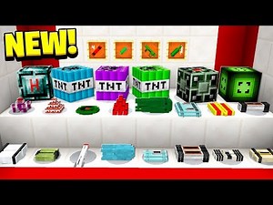 20+ INSANE NEW TNT BLOCKS! MINECRAFT TOO MUCH TNT!