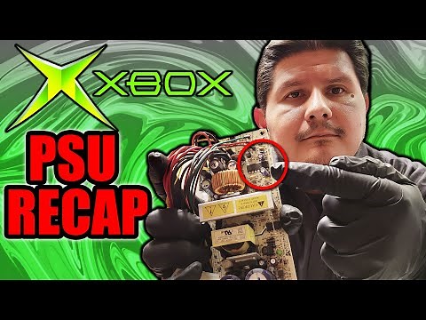 How to Fix No Power XBOX Power Supply (Capacitor Replacement)