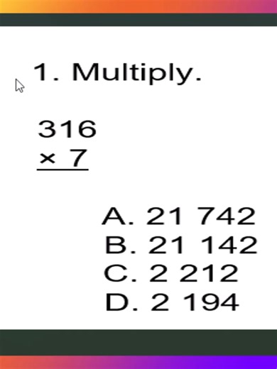RAPID MATH ASSESSMENT (RMA) POST-TEST GRADE 6