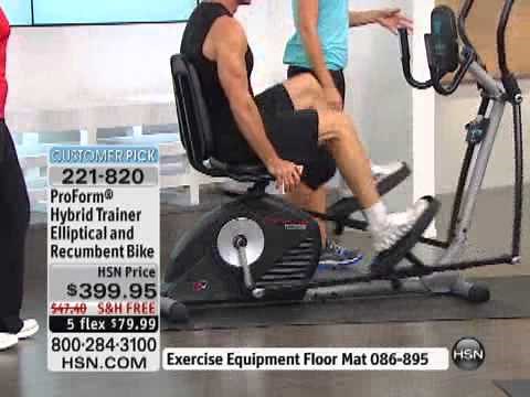ProForm Hybrid Trainer Elliptical and Recumbent Bike
