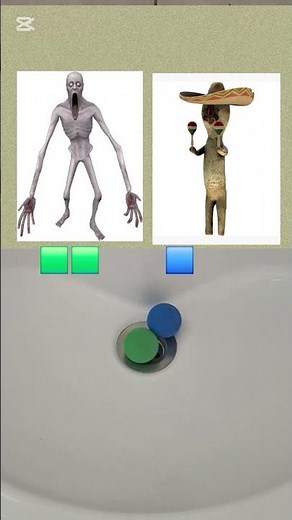 🗿 SCP-173 vs 😱 SCP-096#scp173 #scp096 #scp #horror