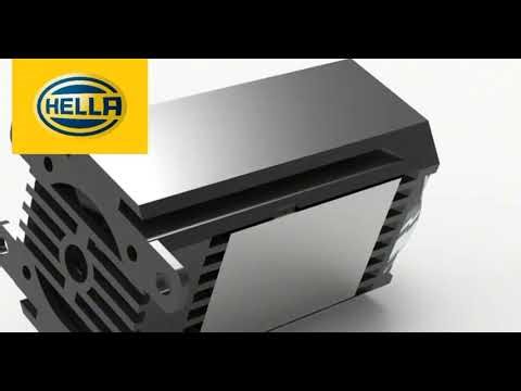 Hella Knight Street M40 Rectangle Module Dual Beam Projector