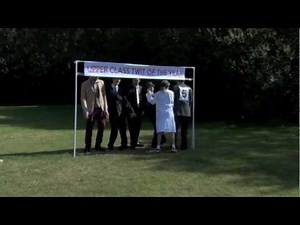 Homage to Monty Python's 'Upper Class Twit of the Year' sketch