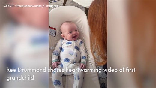 WATCH: Ree Drummond shares heartwarming video of first grandchild Sofia