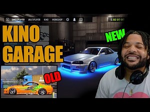 CUSTOM GARAGE IN CARX WITH KINO MOD #carxdriftracingonline #kinomod #pgaming