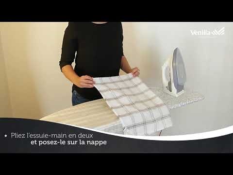 Comment repasser une nappe coton ?