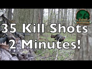 Turkey Hunting kill shots | Action packed