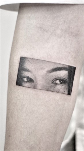 Eye Portrait Tattoo Design Ideas
