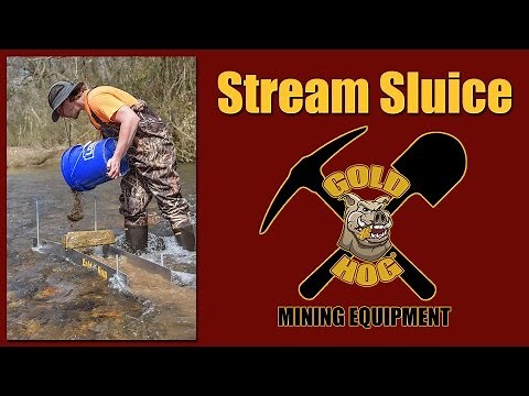 Stream Sluice - GoldHog