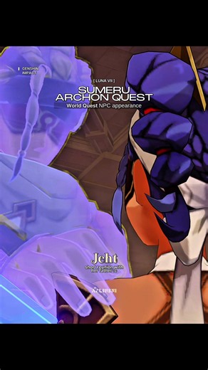 #SUMERU ⟡ It’s so good seeing familiar NPC in the new sumeru archon quest ( sorush and the aranara was my fav they’re so adorableeeee ) #archonquestgenshin #genshinnpc #genshinimpact #foryou Luna VII archon quest npc appearance spoiler ❗️