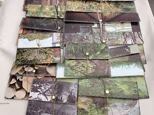 Wraparound Envelope from a Book Page Image - Simple DIY