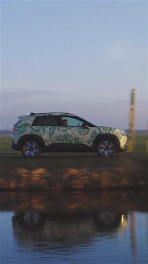Volkswagen ID. Cross covered drive - driving video