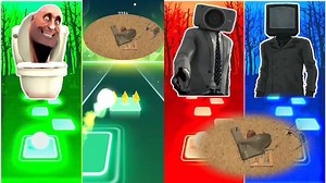 238K views · 3.2K reactions | Tf2 Skibidi Toilet vs Titan Cameraman vs TV Men vs Skibidi Toilet 61 Tiles Hop EDM Rush | NSS MIKE | Facebook