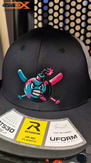 How Custom Sports Hats Are Made with Professional Embroidery | BTS | Evo9x Custom Sports Apparel USA
