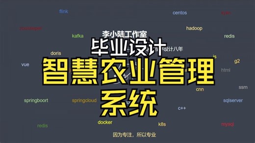 【Springboot】智慧农业管理系统的设计与实现