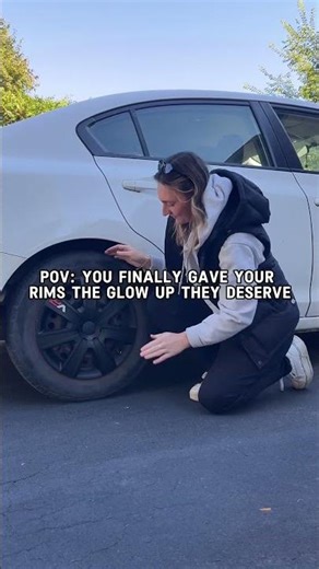 POV: You finally gave your rims the glow-up they deserve!