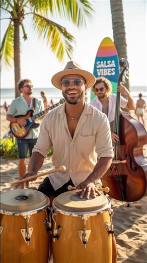 Beachside Salsa Serenade – Smooth Latin Love Songs