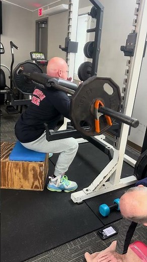 Proper box squat technique for speed!! 💯💯💯