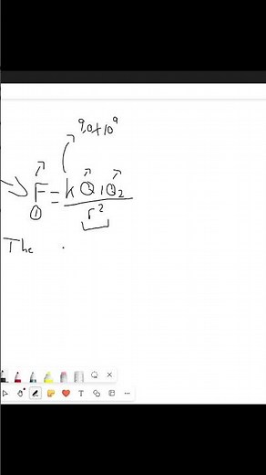 Coulomb's Law - Definition Gr.12 Physics #grade12science #grade12physics #coulombs_law #coulombslaw