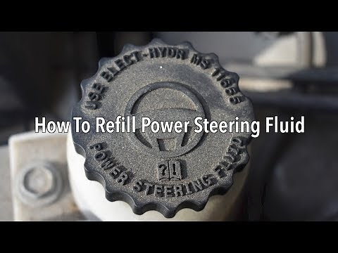 How To Refill Power Steering Fluid - Revisited