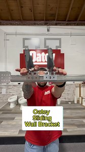 No measuring or cutting required. The Oatey Sliding Wall Bracket Kits are elite, just ask @the_ladyplumber 👀 #oatey #plumbing #construction | Oatey