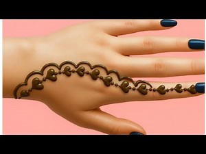 Trick Mehndi Designs For Hands | Hathon Ki Mehandi | Simple Mehndi Design | Mehandi Ka Design