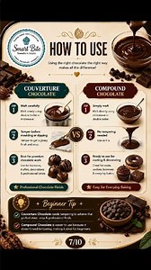 Compound Chocolate vs Couverture Chocolate | Complete Beginner's Guide for Bakers 🍫