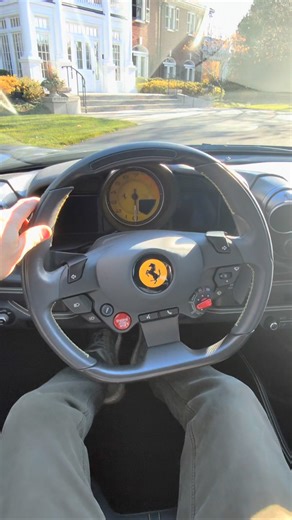 A little #wheelwednesday midweek motivation from the driver’s seat of the Ferrari F8 Tributo. 🔥 Sound up to enjoy. #ferrari #f8tributo #ferrariclub | Ferrari of New England