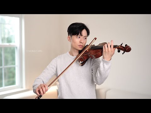 Chasing Cars - Snow Patrol - violin cover by Daniel Jang