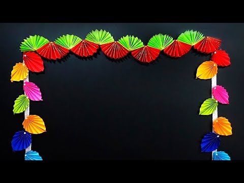 How to Make Diy Paper Garland | Diy Door Hanging Decoration