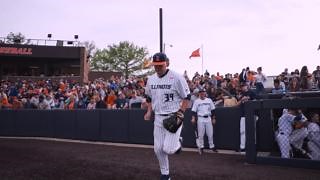 Senior Feature: Jack Crowder 🔶 Romeoville, IL 🔷 Has set career-best marks in innings (65.2), wins (4), strikeouts (58) and opponent's average (.213) this season. 🔶 Chose Illinois because, "It was the best fit for me, and I loved the coaches and the players." #Illini | #HTTO | Fighting Illini Baseball