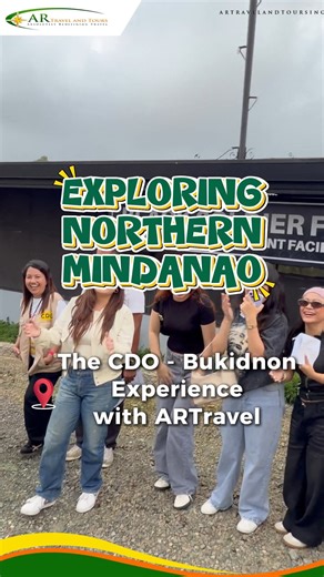 🎒 Why Schools Choose ARTravel for Their Educational Tours? Here’s a glimpse of EXPLORING NORTHERN MINDANAO: The CDO–Bukidnon Experience — a seamless, meaningful, and unforgettable adventure for students! From cultural immersion to historical learning and scenic experiences, ARTravel ensures every educational trip is safe, well-organized, and expertly guided from start to finish. Tours that are not only fun, but deeply enriching — giving students real-world learning they’ll remember for years. �