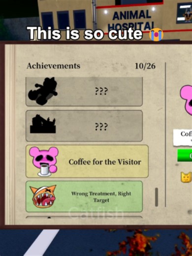 Tiny achievements 😭 #animalhospital #roblox #usa | animal hospital new update