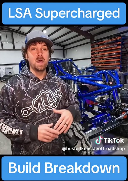 Build breakdown on the latest Busted Knuckle Build. #bustedknuckle #bustedknuckleoffroad #build #rockbouncer #rockcrawler #rockbuggy #offroad #4x4 #lsasupercharged #supercharged #supercharger
