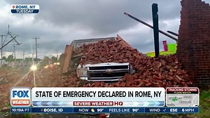 Rome, New York devastated by likely tornado  | Latest Weather Clips | FOX Weather