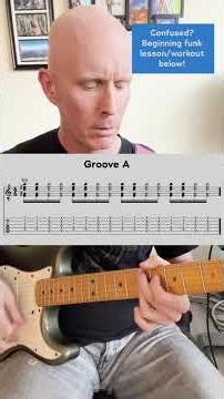 Funk Guitar Riff to Loosen Up #guitartips #funkguitar #funkgroovepatterns