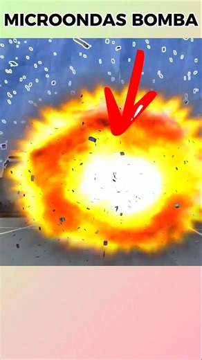 ¿Puede un microondas provocar una explosión?