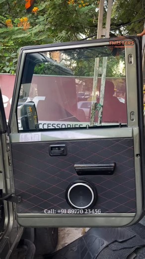 Twisters on Instagram: "MAHINDRA THAR DAMPING & AUDIO UPGRADE 🔥 ✅Morel Premium Door & Floor Damping installed for a solid, noise-free cabin 🔇 ✅ JL Audio C1-650SE speakers – Clear mids & powerful bass ✅ Adonis Android 9 System – Smooth UI, navigation & entertainment 📍VISIT : Twisters Hyderabad 📞 Call: +91 89770 23456 Car Accessories | Car Audio Upgrade | Sound Damping | Door Damping | Floor Damping | Android Systems | Custom Installations #twistershyderabad #caraccessories #damping #mahindrat