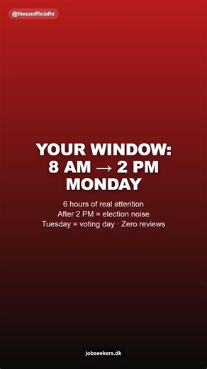 Your Recruiter Checked Out at 3PM Friday 📧🏖️ #shorts #denmark #jobsearch