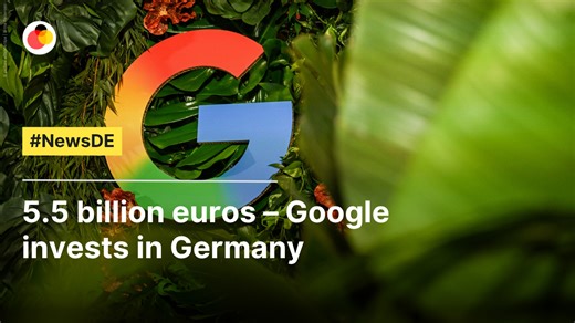 5.5 billion euros – Google invests in Germany