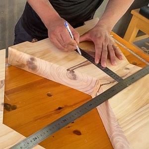 He Carpenter Guy Takes Advantage Of The Discarded Piece Of Wood In The Garden To Create A Wonderful Set Of Garden Chairs And Table | WT HD Woodworking