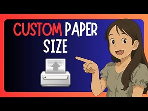 How To CREATE A Custom Paper Size for Any Printer in Windows 11