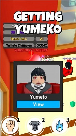 Getting Yumeko after HOURS in 🔥 #animefightingsimulatorendless