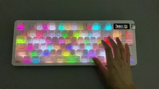 This is hands down the best lighting I’ve ever seen 🏴‍☠️☠️😎🖤💀 ##fyp##foryou##zornher##zh870##keyboard##typ##mechanicalkeyboard##customkeyboard##speed##style##black##asmr##cool##trend